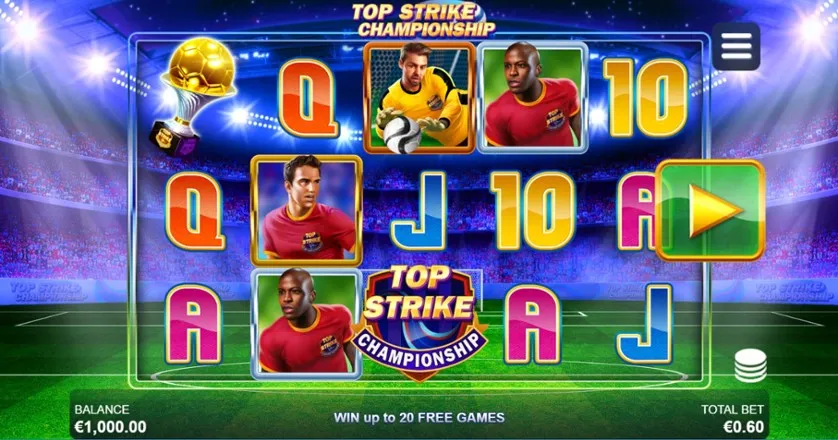 Слот Top Striker Championship
